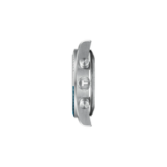 Tissot PR516 T149.417.11.041.00 tachymeter and pulsometer bezel with silver sub-registers