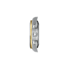 Tissot PR516 T149.417.22.051.00 gold bezel with tachymeter and pulsometer scales