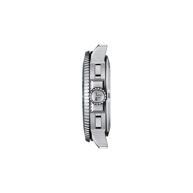 Tissot Seastar 1000 T120.407.11.051.00 unidirectional dive bezel and black dial