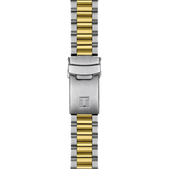 Tissot PR516 T149.417.22.051.00 steel and yellow gold PVD bracelet