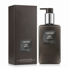 Tom Ford Oud Wood Hand & Body Moisturizer 240ml bottle with box
