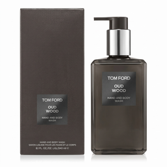Tom Ford Oud Wood Hand & Body Wash 240ml bottle with box